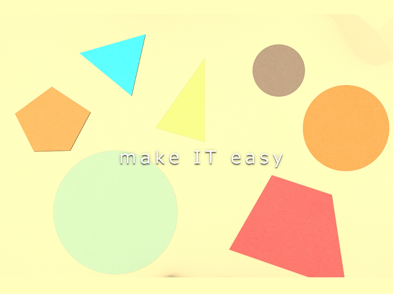 『MakeIT Easy』製品ホームページ開設いたしました。